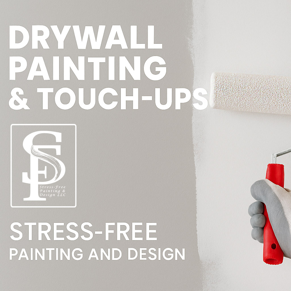 Professional drywall painting and touch-up services in Beaumont – Stress-Free Painting And Design