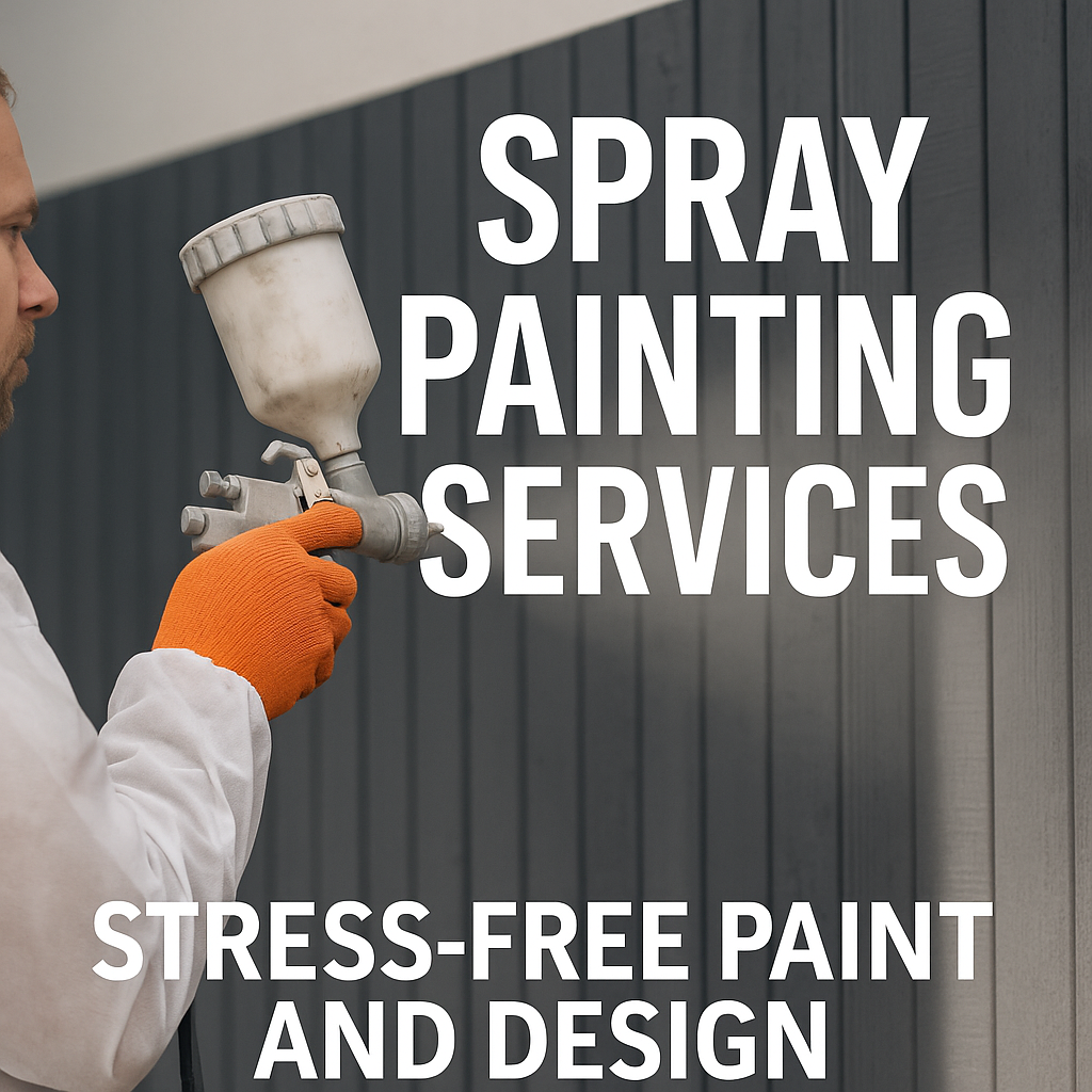 Professional spray painting services in Beaumont – Stress-Free Paint and Design