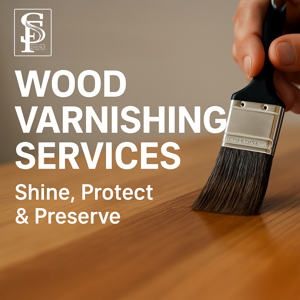Professional wood varnishing services in Beaumont – Stress-Free Paint and Design